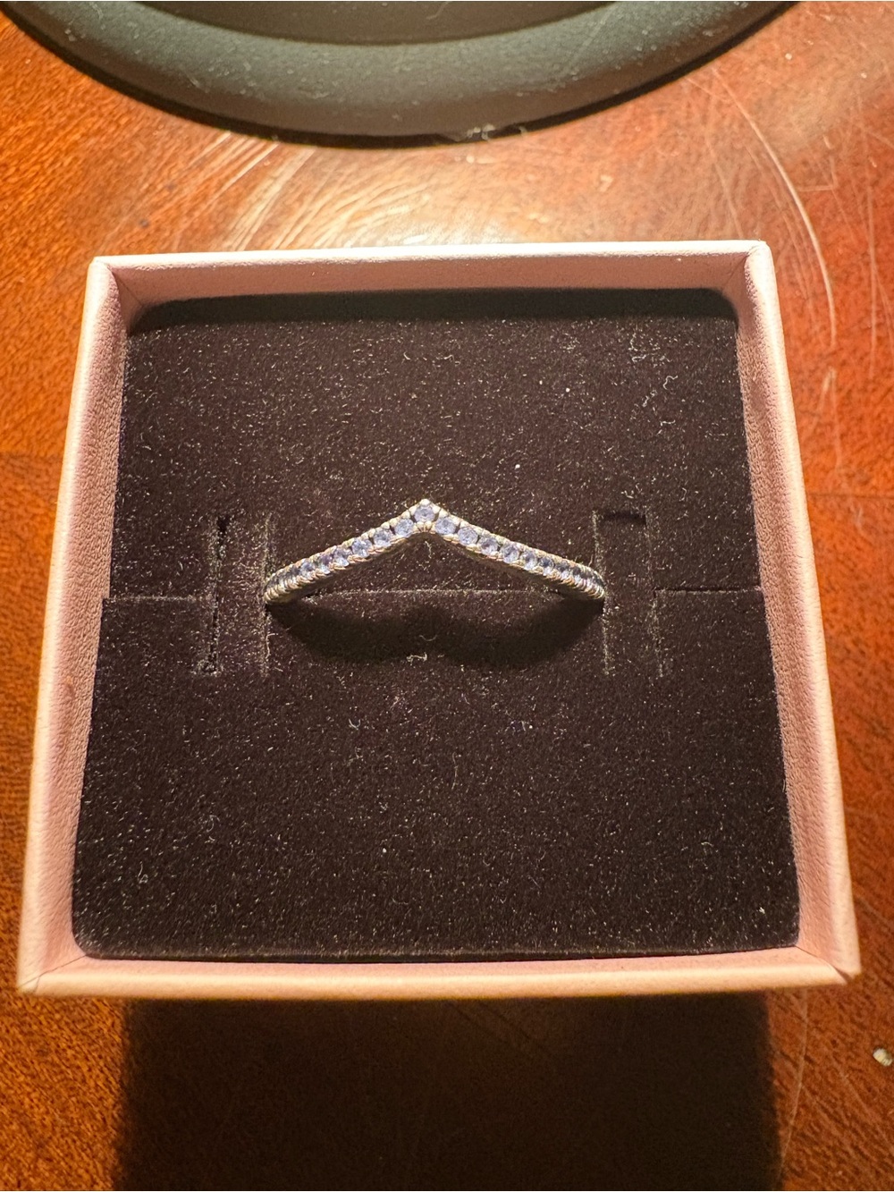 Pandora Timeless Wish Sparkling Blue Ring